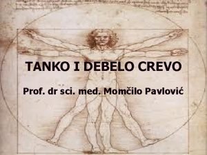 Tanko i debelo crevo