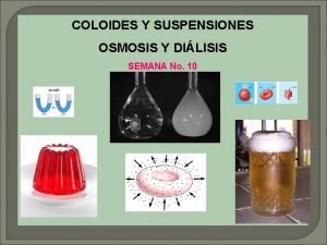 Diferencias entre coloides y suspensiones