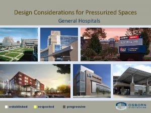 Design Considerations for Pressurized Spaces Click to edit