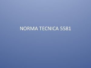 Norma 5581