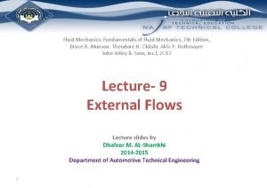 Fundamentals of fluid mechanics