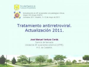 Actualizacin en AF al paciente con patologas vricas