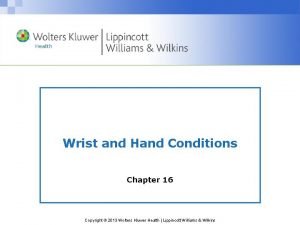 Wrist extension normal rom
