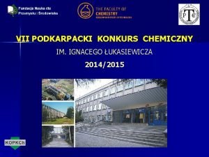 Konkurs chemiczny politechniki rzeszowskiej