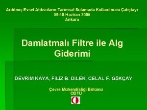 Artlm Evsel Atksularn Tarmsal Sulamada Kullanlmas altay 09