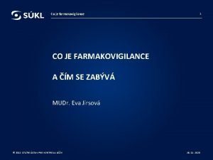 Farmakovigilance