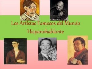 Hispanohablantes famosos