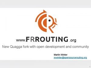 Frrouting