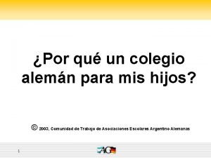 Por qu un colegio alemn para mis hijos