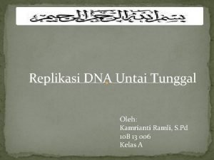 Dna untai tunggal