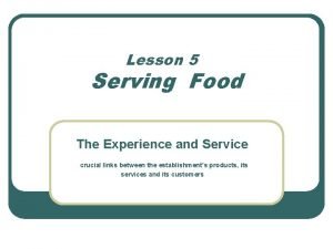 Lesson 5: services