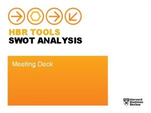 Hbr tools swot analysis pdf