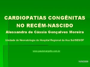 Circulação neonatal