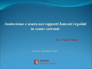 Anatocismo e usura nei rapporti bancari regolati in