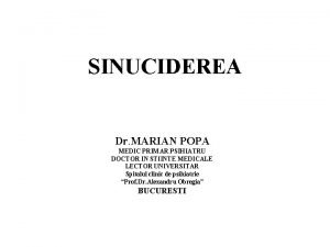Medic sinucis Medic sinucis