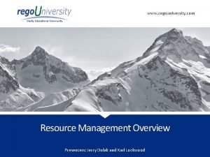 www regouniversity com Clarity Educational Community Resource Management