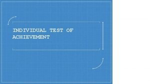 Contoh achievement test adalah