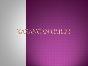 Contoh penutup karangan Contoh penutup karangan