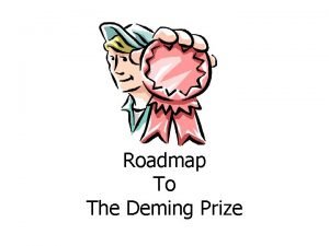 Deming prize criteria