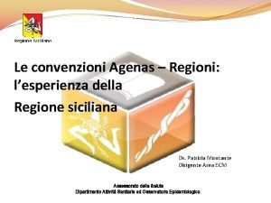 Agenas ecm sicilia Agenas ecm sicilia