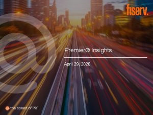 Premier Insights April 29 2020 Premier Insights Held