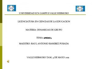 Icn valle hermoso Icn valle hermoso