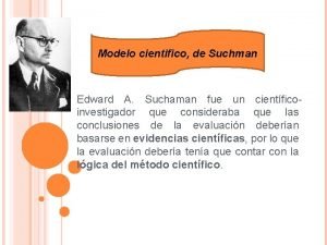 Edward suchman