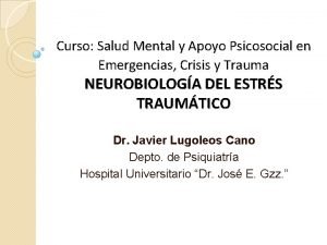 Curso apoyo psicosocial