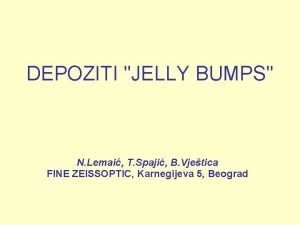 Jelly bumps contact lens