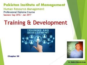 Pakistan Institute of Management Human Resource Management Professional