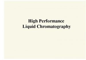 Eluotropic series table