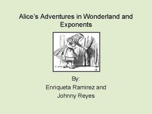 Alice's adventures in wonderland blurb