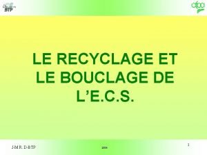 Pompe de recyclage ecs