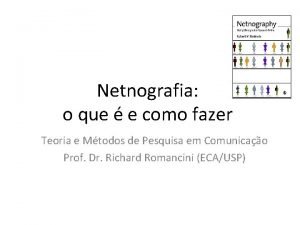 Netnografia como fazer