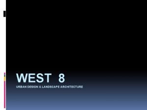 West 8 architecture