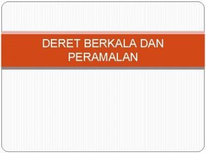 Deret berkala