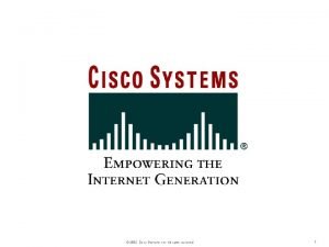 Cisco answer