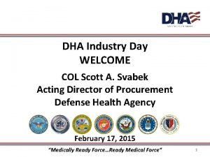 Dha industry day