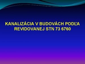 Dimenzovanie odpadového potrubia