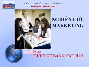 TRNG I HC CNG NGHIP TP H CH