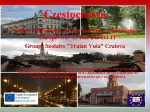 Czestochowa cole Patrimoine Esprit Initiative Touristique EuropeNo 11