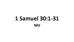 1 samuel 31 niv