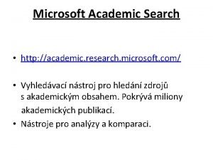 Http://academic.research.microsoft.com/