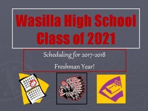 Wasilla high school schedule