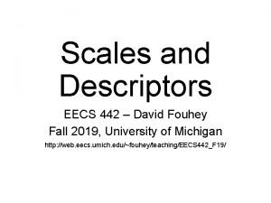 Eecs442
