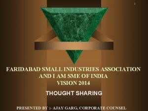 Faridabad small industries association