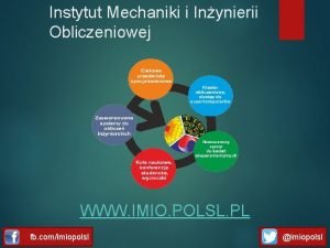 Instytut Mechaniki i Inynierii Obliczeniowej WWW IMIO POLSL