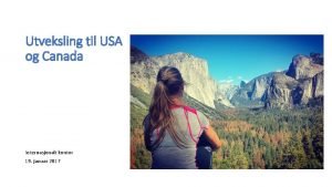 Utveksling canada