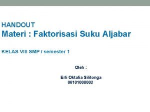 Faktorisasi aljabar