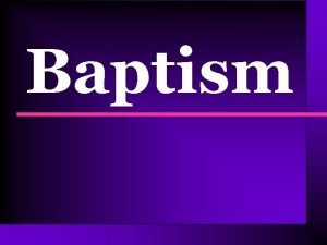 Baptism Seven Things Scripturally Wrong With Denominational Baptism